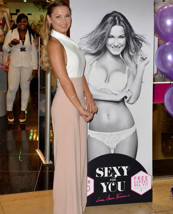 Sam Faiers is Sexy For You in the latest Ann Summers collection